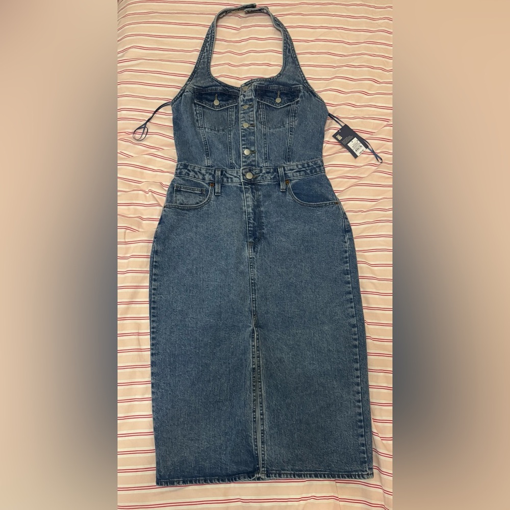 Universal Thread Women's Denim Blue Dress